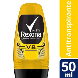 Desodorante Antitranspirante Rexona V8 en Bolilla 50 ml