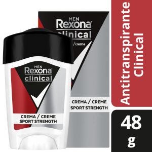 Desodorante Antitranspirante Rexona Clinical Sport Fresh en Crema 45 gr