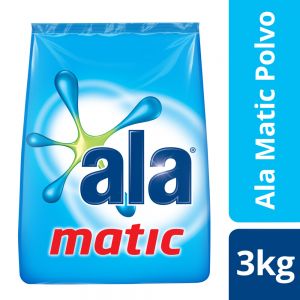 Jabón en Polvo Ala Matic 3 kg