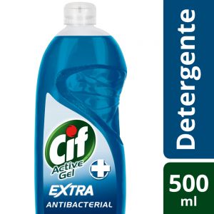 Detergente Cif Concentrado Active Gel Antibacterial 500 ml