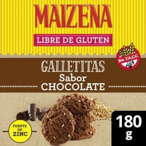 Galletitas Maizena Chocolate con Semillas 180 gr
