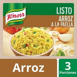 Arroz listo a la paella Knorr 185 gr